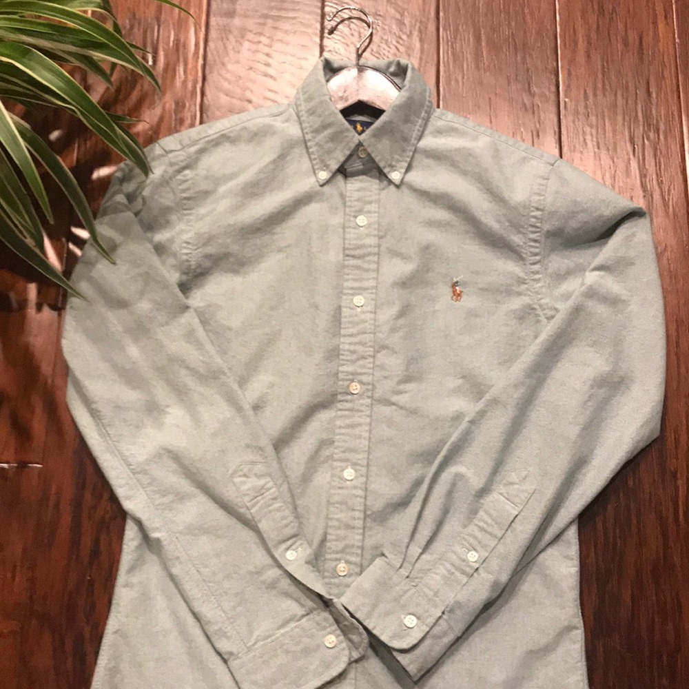 Ralph Lauren Button Down Shirt Slim Fit Small